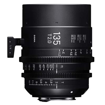 Sigma Cine 135mm T2 FF Lens Fully Luminous – Sony Mount