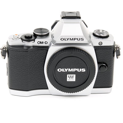 Used Olympus OM-D E-M5 Silver Digital Camera Body