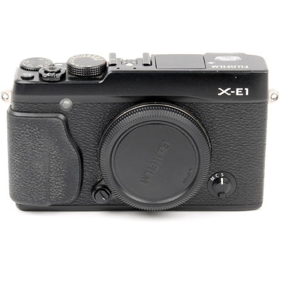 Used Fuji X-E1 Digital Camera Body – Black