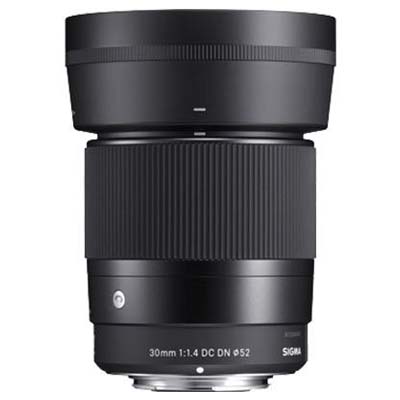 Sigma 30mm f1.4 DC DN Contemporary Lens for Canon M | Wex Photo Video
