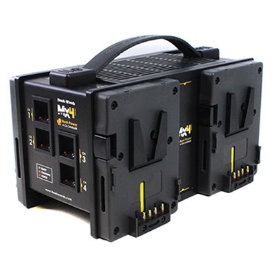 Hawk-Woods VL-MX4 Mini-VL 4-way charger - simultaneous