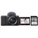 Sony ZV-E10 Digital Camera with 16-50mm + Sony E Series 128GB UHS-II 270MB/Sec SDXC Card Bundle