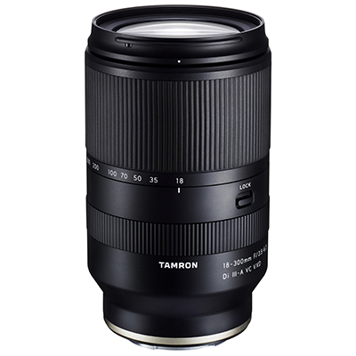 Tamron 18-300mm f3.5-6.3 Di III-A VC VXD Lens for Sony E | Wex Photo Video