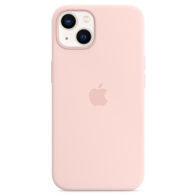 Apple Case iPhone 13 Silicone with MagSafe – Chalk Pink | Wex Photo Video