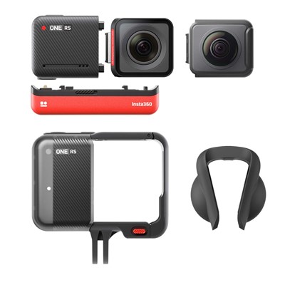 Insta360 - ONE RS Twin Edition Interchangeable Lens Action Camera - Multi