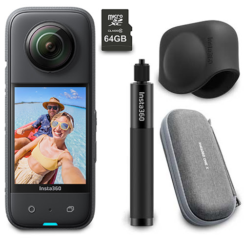 Insta360 ONE X3 Pocket Action Camera 5.7K Camcorder 10m Waterproof FlowState