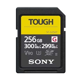 Sony SF-G Series TOUGH 300MB/s SDXC UHS-II V90 - 256GB