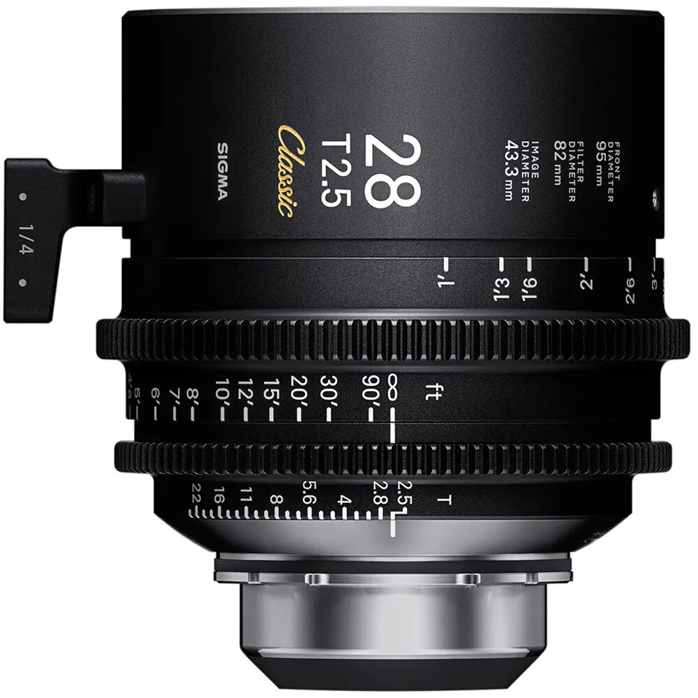 Sigma Cine FF Classic Metric 28mm T2.5 - PL Mount