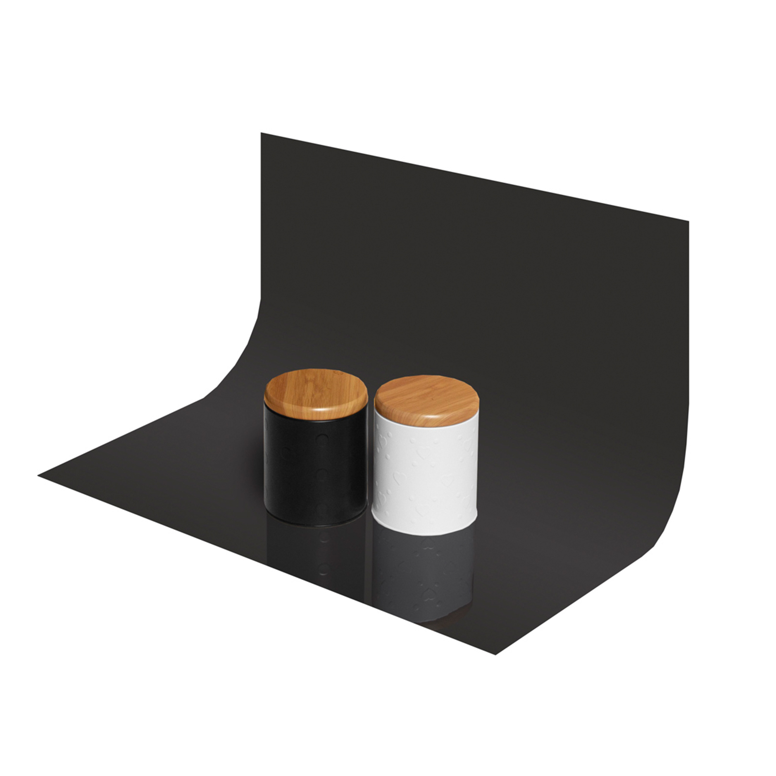 Click to view product details and reviews for Glareone Pvc Background 50 X 50 Cm Black Mirrored.