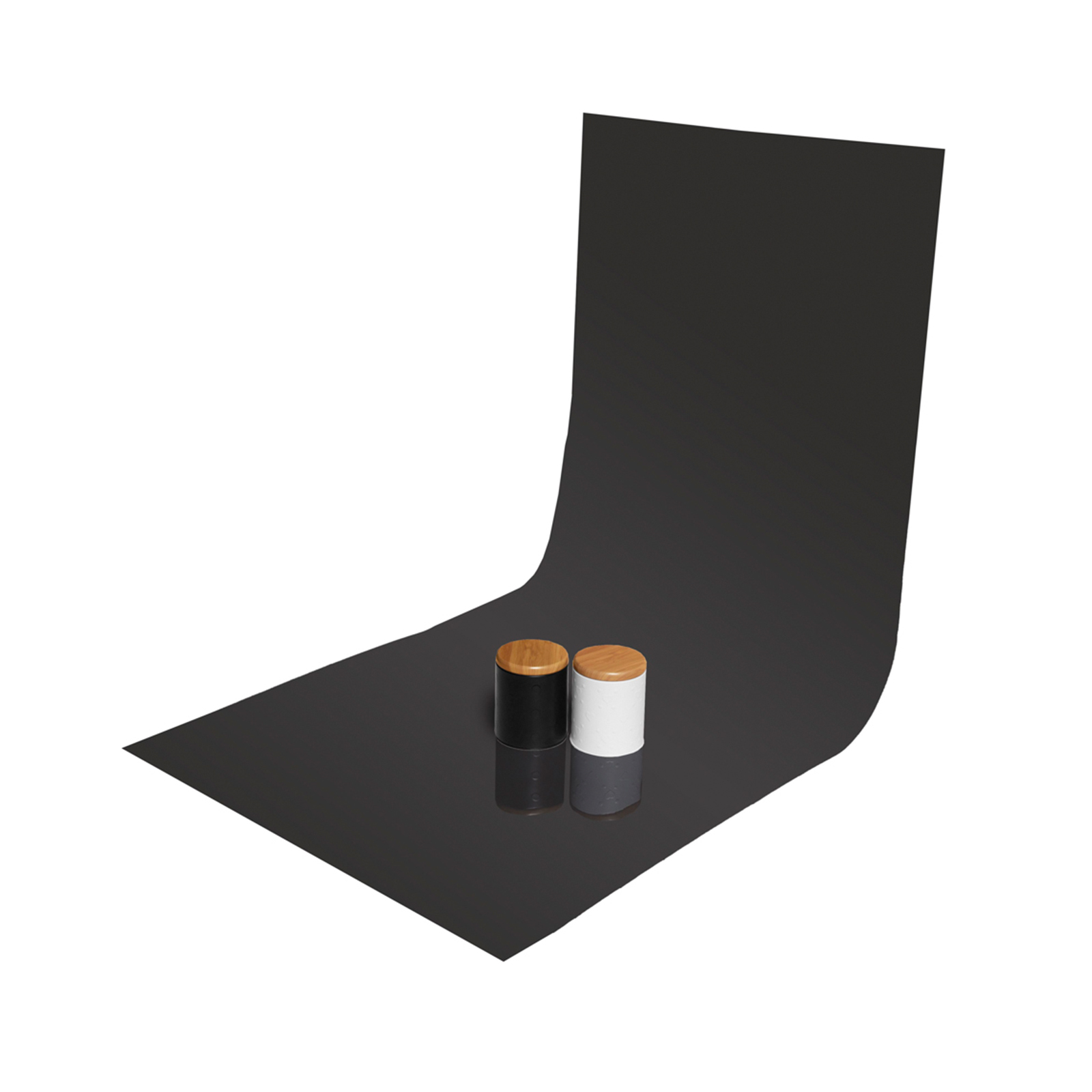 Click to view product details and reviews for Glareone Pvc Background 60 X 130 Cm Black Mirrored.