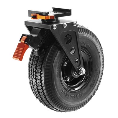 Inovativ 10 inch EVO Wheel (Swivel Steering) - With Footbrake & Dovetail Clamp