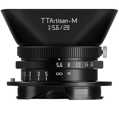 TTArtisan 28mm f5.6 Lens for Leica M - Black