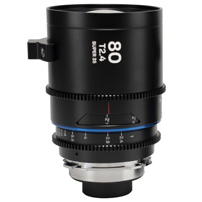 Laowa Nanomorph 80mm T2.4 1.5X S35 (Blue) Lens for Sony E