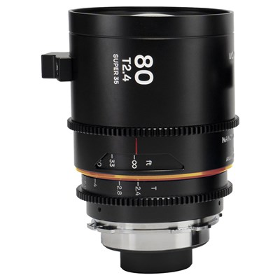 Laowa Nanomorph 80mm T2.4 1.5X S35 (Amber) Lens for Sony E