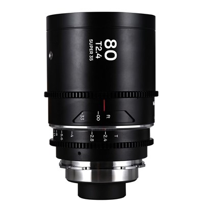 Laowa Nanomorph 80mm T2.4 1.5X S35 (Silver) Lens for Micro Four Thirds