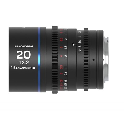 Laowa Nanomorph 20mm T2.2 1.5X MFT (Blue) Lens for Micro Four Thirds