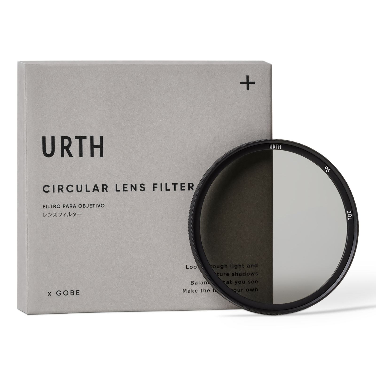 Click to view product details and reviews for Urth 95mm Plus Circular Polarising Filter.