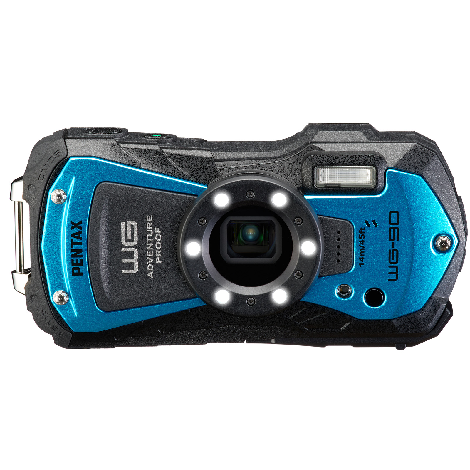 Pentax WG-90 Digital Camera - Blue | Wex Photo Video