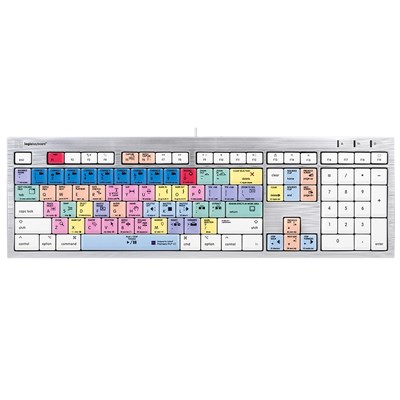 Logickeyboard Adobe Premiere Pro CC ALBA Mac Pro Keyboard