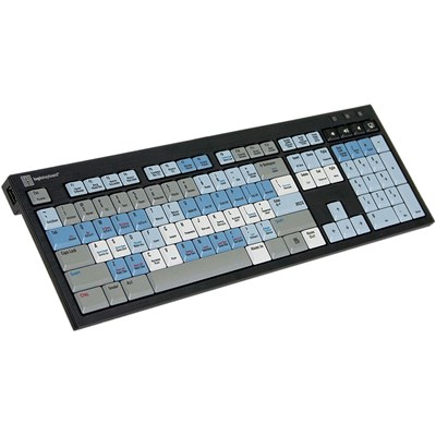 Logickeyboard Autodesk Smoke Linux Nero Line PC Keyboard