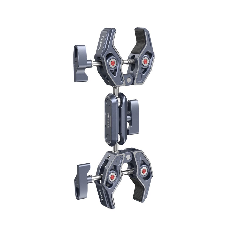 Click to view product details and reviews for Smallrig Super Clamp With Double Crab Shaped Clamps 4103b.