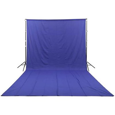 GlareOne Blue Screen Backdrop 3 x 6m