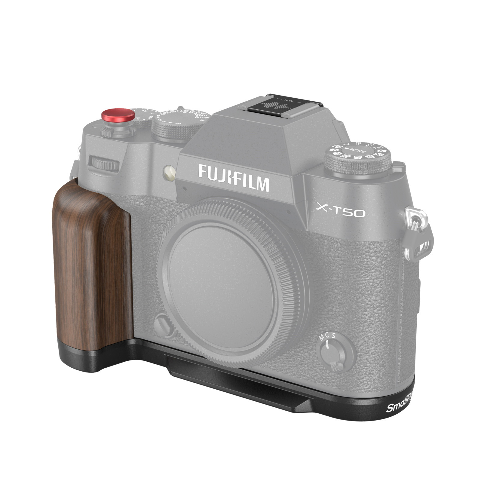 Click to view product details and reviews for Smallrig Wooden L Shape Handle For Fujifilm X T50 Black 4784.