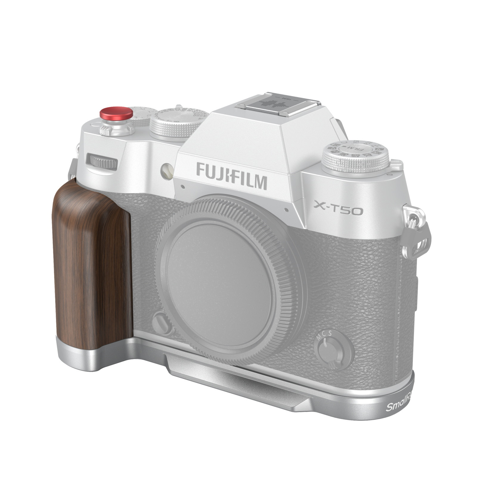 Click to view product details and reviews for Smallrig Wooden L Shape Handle For Fujifilm X T50 Silver 4735.