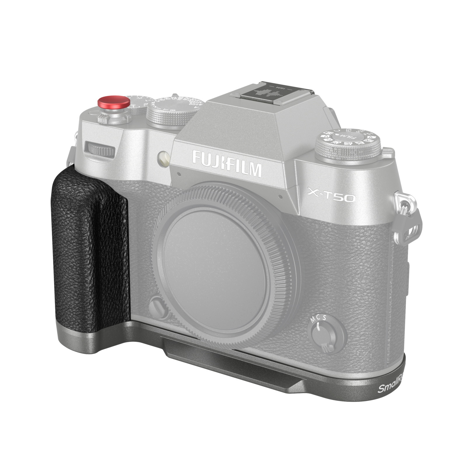 Click to view product details and reviews for Smallrig Silicone L Shape Handle For Fujifilm X T50 Charcoal Silver 4712.