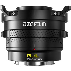 DZOFILM Marlin 1.6x Expander PL lens to L camera