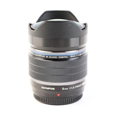 USED Olympus M.Zuiko Digital ED 8mm f1.8 Fisheye PRO Lens