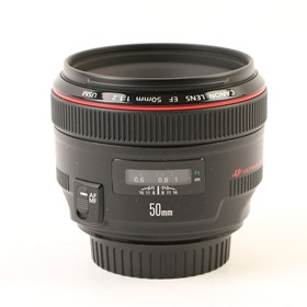 USED Canon EF 50mm f1.2L USM Lens