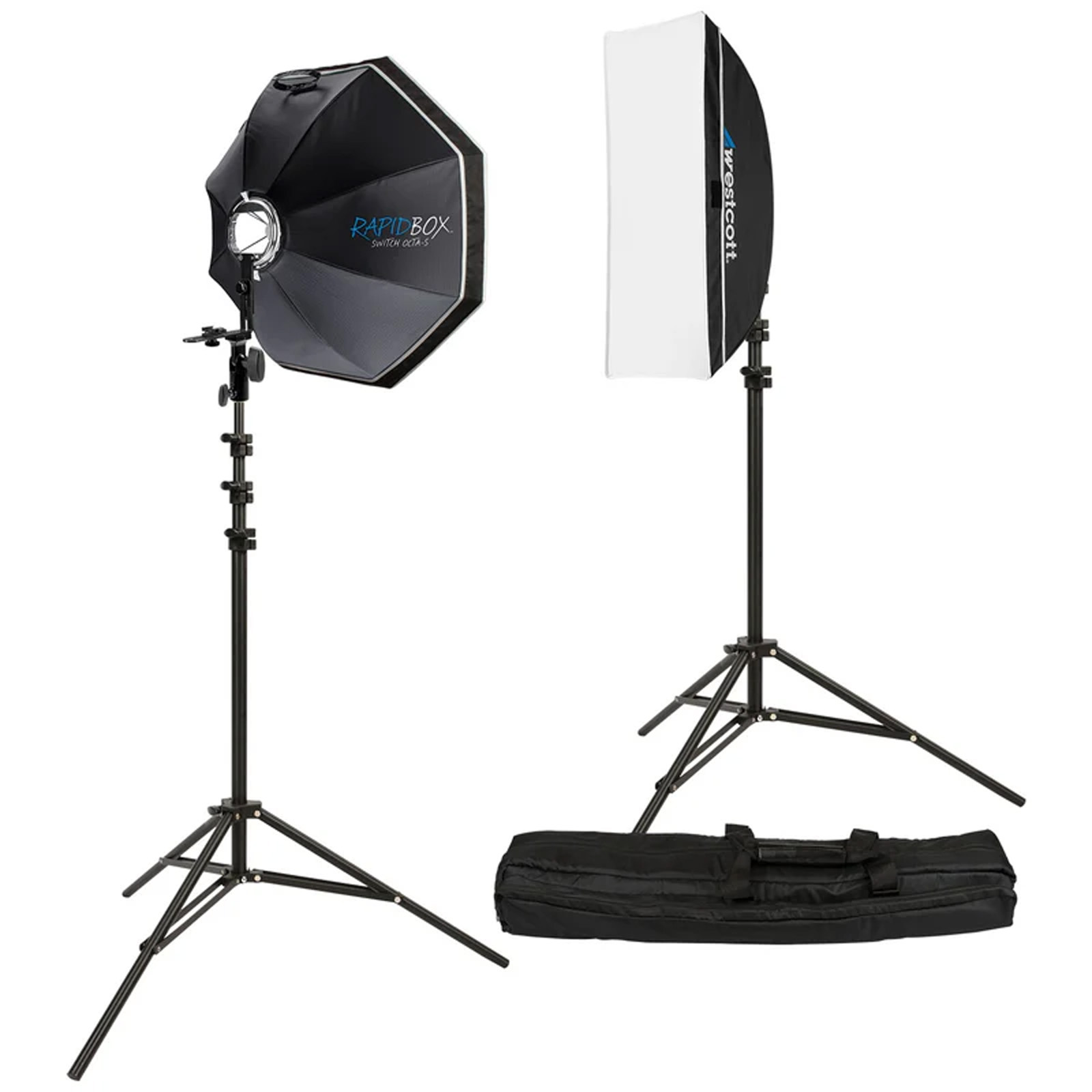 Click to view product details and reviews for Westcott Rapid Box Switch 2 Light Speedlite Kit.