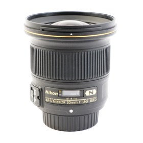 USED Nikon 20mm f1.8G AF-S NIKKOR ED Lens