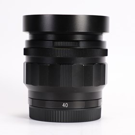 USED Voigtlander 40mm f1.2 Nokton Aspherical Lens - Sony E Fit