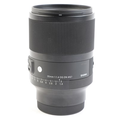 USED Sigma 35mm f1.4 DG DN Art Lens for Sony E