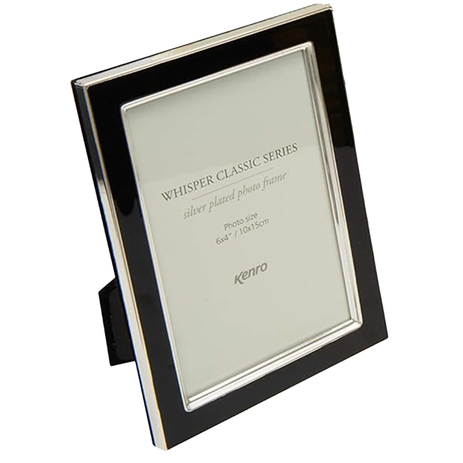 Click to view product details and reviews for Kenro Whisper Classic Inlay Photo Frame 6x4 Black.