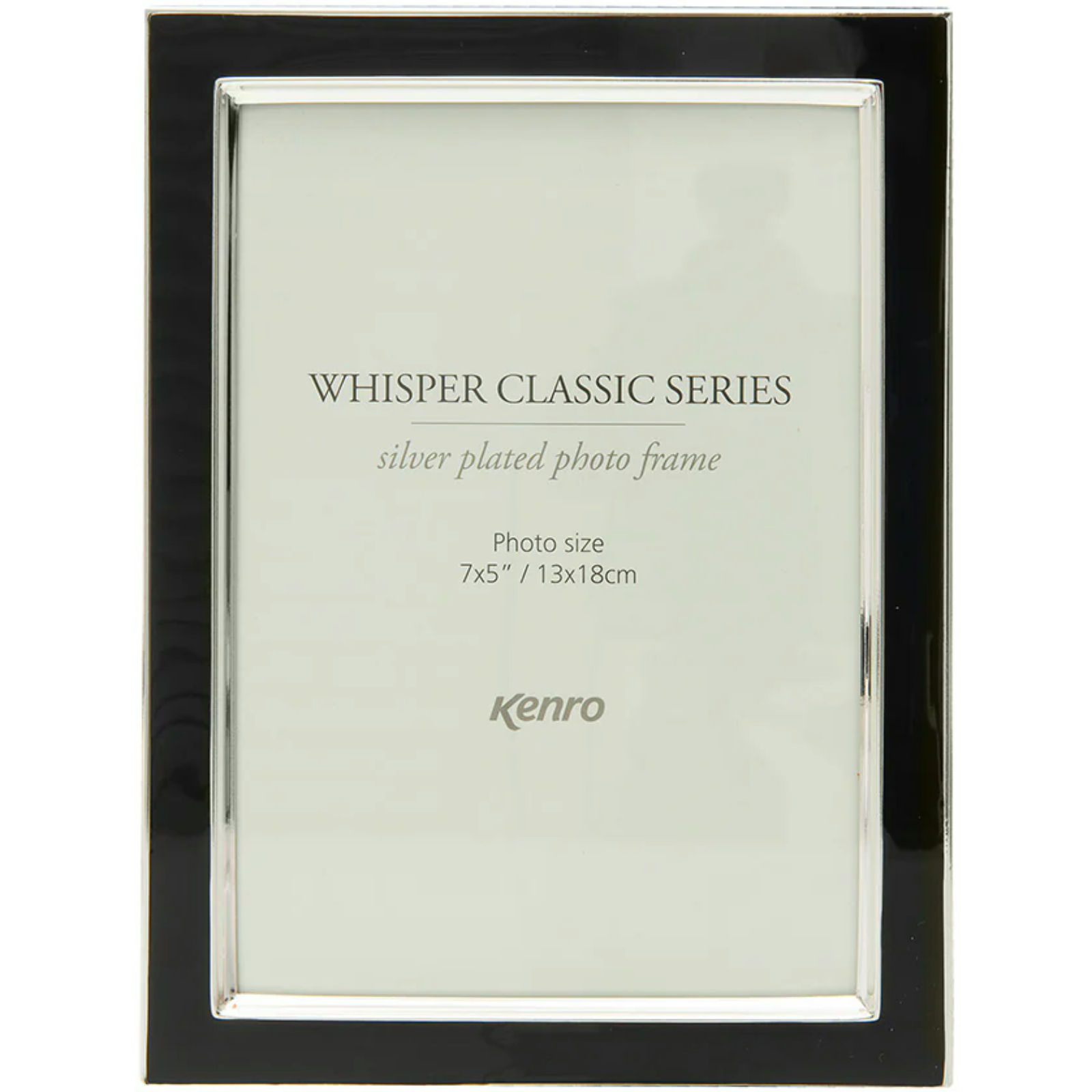 Click to view product details and reviews for Kenro Whisper Classic Inlay Photo Frame 7x5 Black.