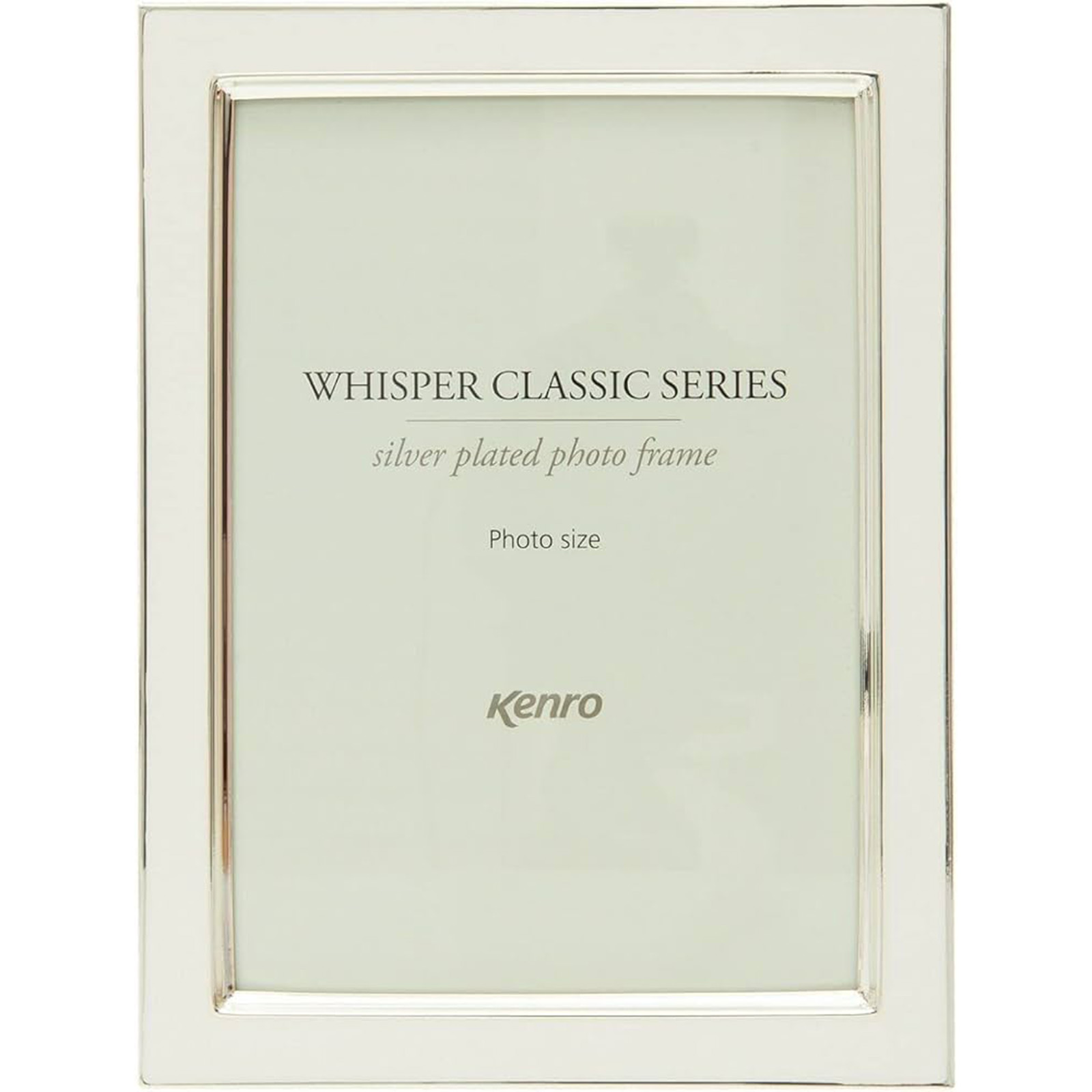 Click to view product details and reviews for Kenro Whisper Classic Inlay Photo Frame 8x6 White.