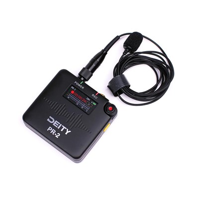 Deity PR-2 Stereo Pocket Recorder with Lavalier Mic