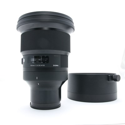 USED Sigma 105mm f1.4 DG HSM Art Lens for Sony E