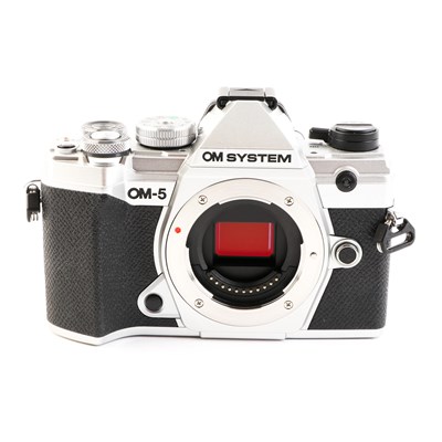 USED OM SYSTEM OM-5 Digital Camera Body - Silver