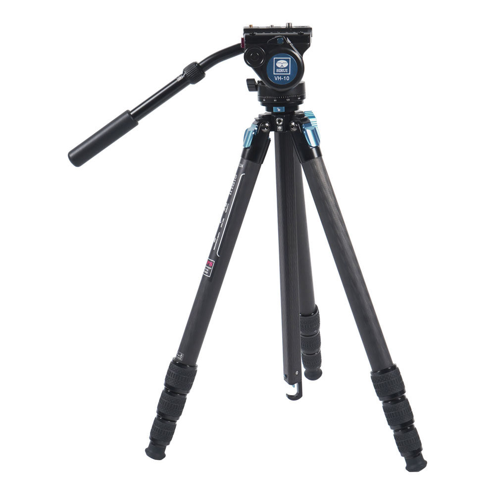 Click to view product details and reviews for Sirui Super Traveler 224 Carbon Fibre Tripod With Video Head Vh 10.