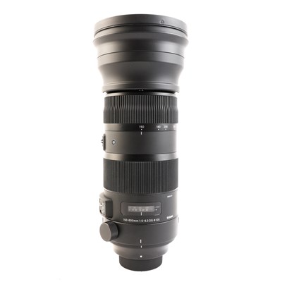 USED Sigma 150-600mm f5-6.3 SPORT DG OS HSM Lens - Nikon Fit