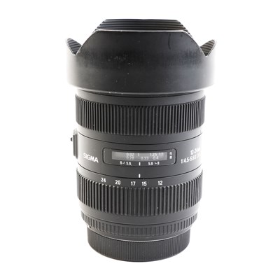 USED Sigma 12-24mm f/4.5-5.6 II DG HSM - Canon Fit