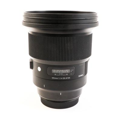 USED Sigma 105mm f1.4 DG HSM Art Lens for Canon EF