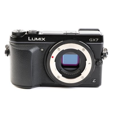 USED Panasonic LUMIX DMC-GX7 Digital Camera Body - Black