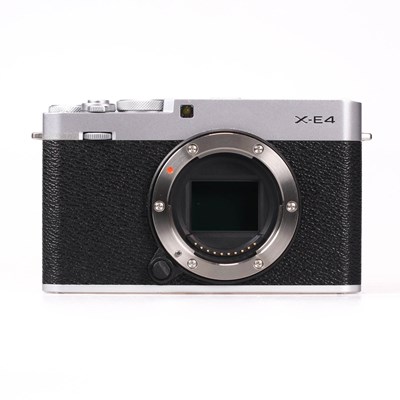 USED Fujifilm X-E4 Digital Camera Body - Silver