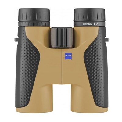 Zeiss Terra ED 10x42 Binoculars - Black and Sand