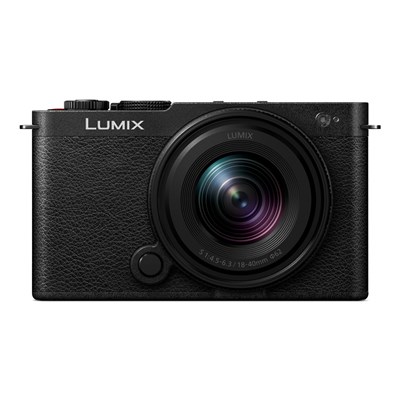 Panasonic Lumix S9 Digital Camera Body with 18-40mm f4.5-6.3 Lens - Black